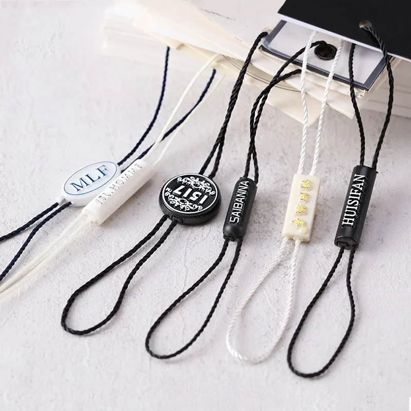 hangtag string custom with your logo OEM