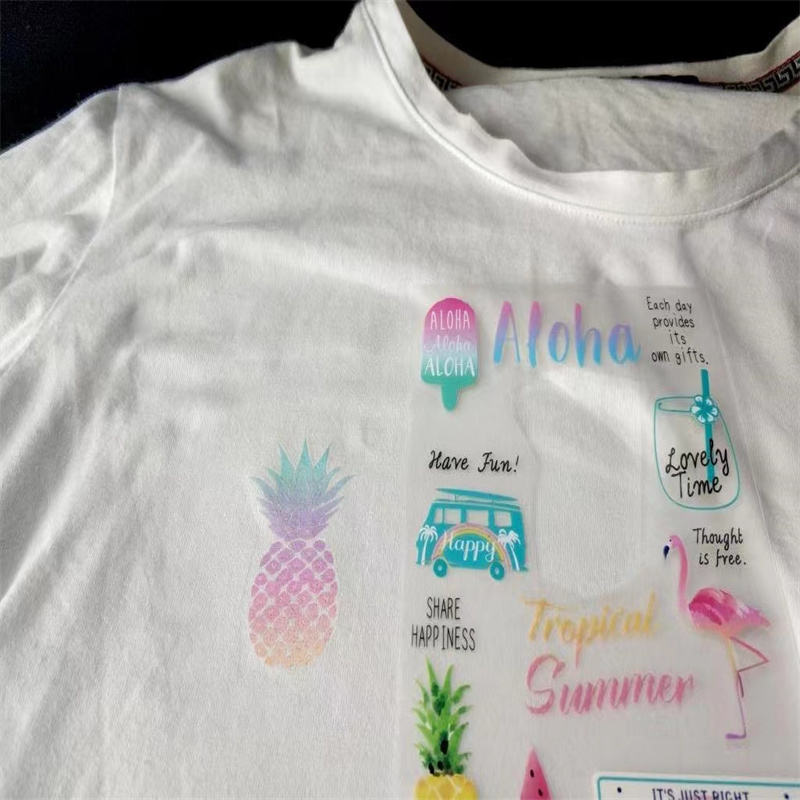 High quality heat transfer label heat press machine China factory special label 