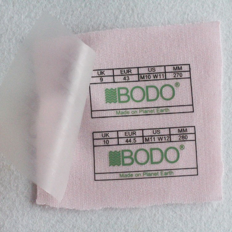 High Quality Clothing Printing Labels Manufacturer Custom Pattern Logo Vinyl pla