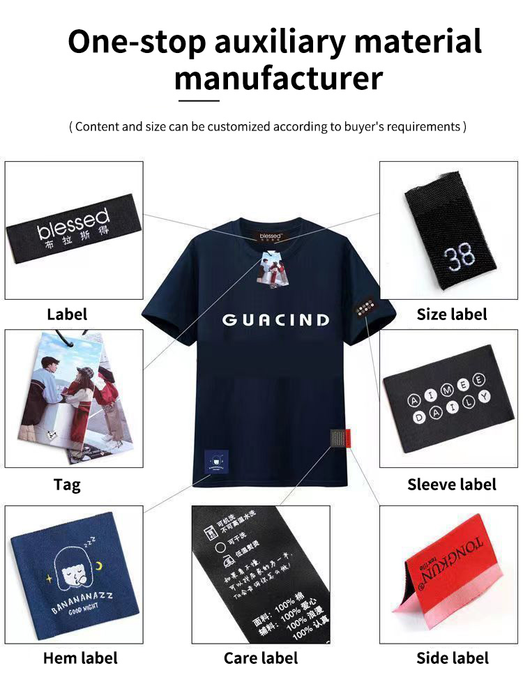 High-quality garment tags